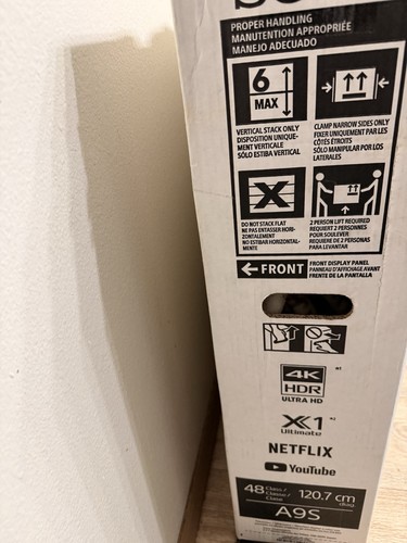 Sony bravia master series a9s - sony,